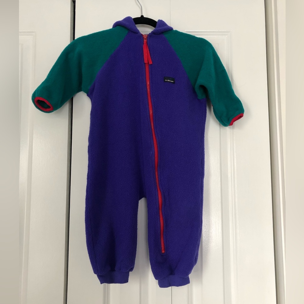 L.L.Bean Vintage Fleece Snowsuit